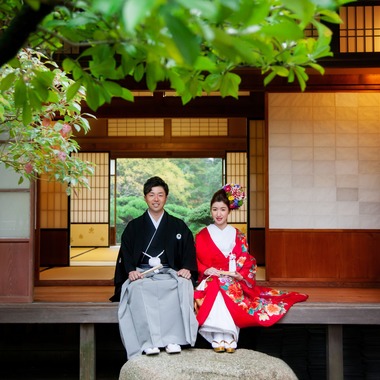 Photo taken by manipulate photography - kimono wedding  photo