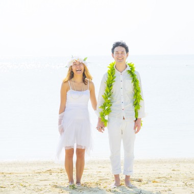 Nacky Photoが撮影した「結婚式前撮り　沖縄」のウェディングフォト