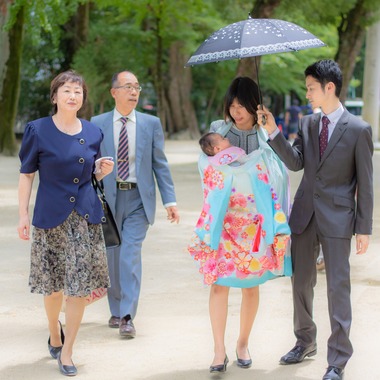 出張撮影サービス「ミライフォト」が撮影した「お宮参り撮影＠挙母神社」の写真