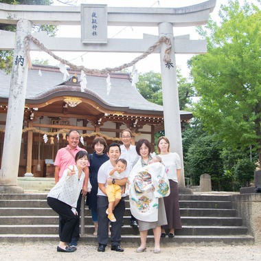 森優希が撮影した「お宮参り」の写真