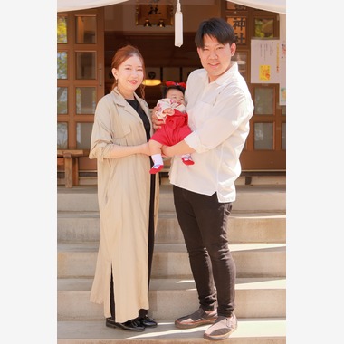 （株）建基が撮影した「お宮参り」の写真