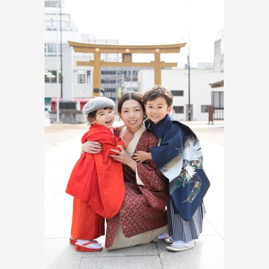 出張専門フォトグラファー ひびきが撮影した「七五三」の写真