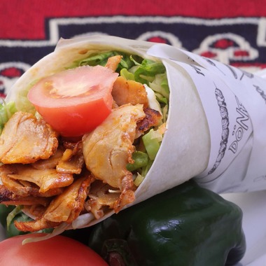 森安　照が撮影した「ケバブ・カレー・サンド」の写真