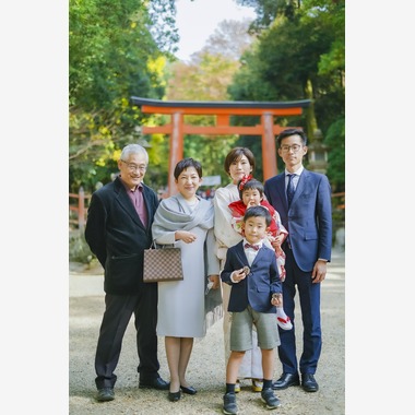 スタジオ11が撮影した「七五三のお参り案件」の写真