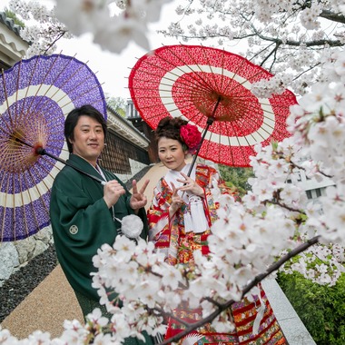 Re'creationが撮影した「和洋装前撮りフォト」のウェディングフォト