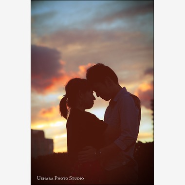 上原フォートスタジオが撮影した「びわ湖エンゲージメント」のウェディングフォト