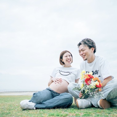 廣山雄一が撮影した「マタニティフォト撮影例」の写真