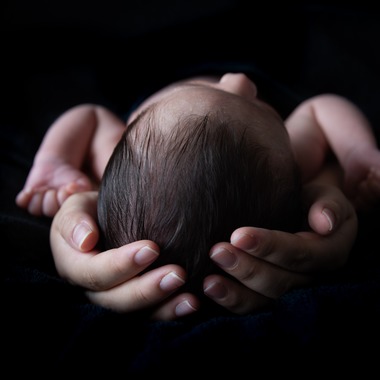 Acornが撮影した「ニューボーンフォト」の写真