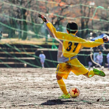 Minminが出張撮影した「サッカー撮影」の家族写真