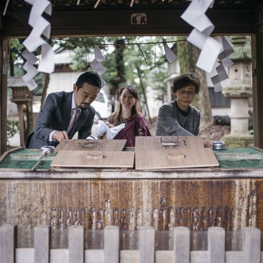 植村由理が撮影した「お宮参り at 代々木八幡宮」の写真