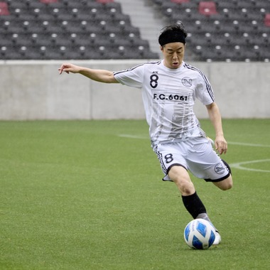 児玉 一成が撮影した「サッカー（金沢ゴーゴーカレースタジアム）」の写真