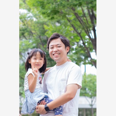 出張撮影　ラブフォト•ブーケが撮影した「思いでの公園で家族の写真」の写真