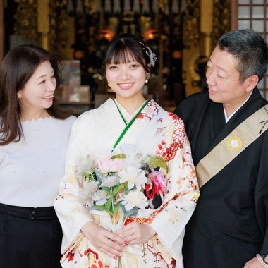 真方　祥が撮影した「成人式前撮り写真」の写真