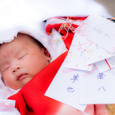 ～laftam～photo ラフタムが出張撮影した「お宮参り撮影　大阪天満宮」の家族写真