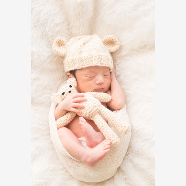 photo booが撮影した「ニューボーンフォト」の写真