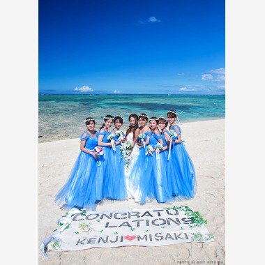 Photo taken by Koji Nishida Photography - Beach Wedding
