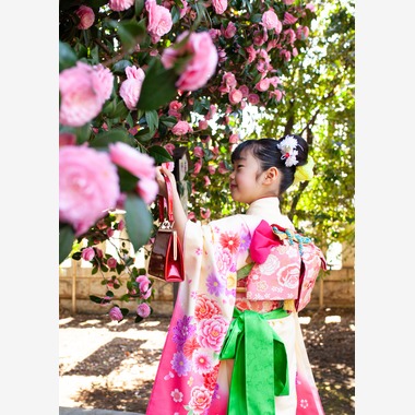 Photobirdが撮影した「七五三の記念撮影、神社にて」の写真