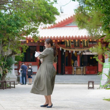 ＥＧＰが撮影した「沖縄お宮参り」の写真