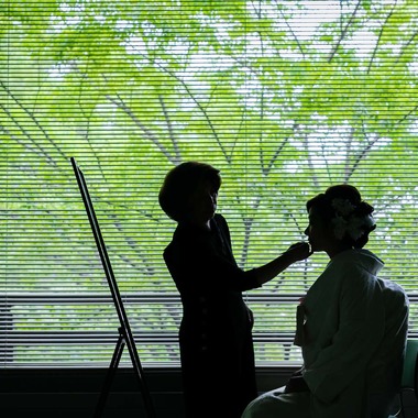 APKが撮影した「2019 August 北海道神宮～ル・ミュゼ」のウェディングフォト