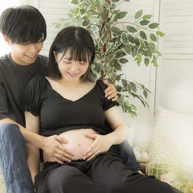 スタジオミルクが撮影した「マタニティフォト」の写真