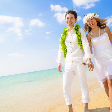 Nacky Photoが撮影した「結婚式前撮り　沖縄」のウェディングフォト