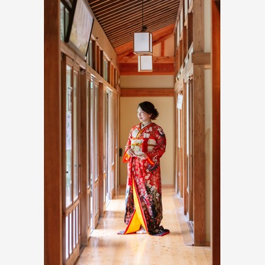 シコロハルナが撮影した「和装前撮り」の写真