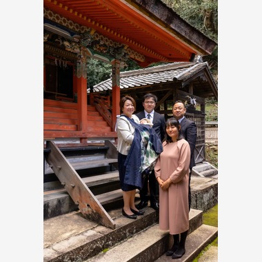 岡本悠輔が撮影した「お宮参り」の写真
