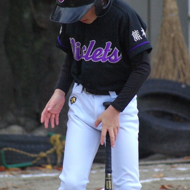 間地大輔が出張撮影した「学童野球」の家族写真