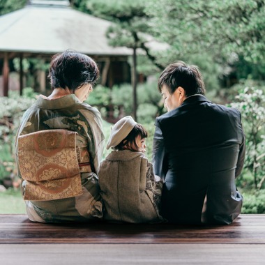 Photo Design CRIEが出張撮影した「七五三」の家族写真