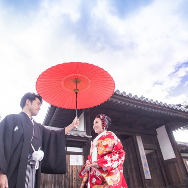阿部写真館　大阪本町 靭公園前が撮影した「和装ロケ」の写真