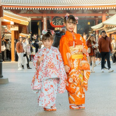 株式会社バックオフィスアクティが撮影した「浅草　七五三撮影」の写真