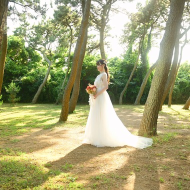 STUDIO RADIUSが撮影した「神奈川県城ヶ島 ウェディングフォト」の写真