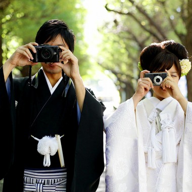 Photo taken by ecoo - outdoor shooting in kimono
