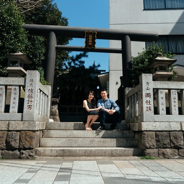 Photo taken by C PhotoGraphic - Tokyo engagement photos