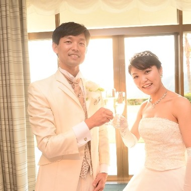 Photo taken by K's factory - Actual wedding day