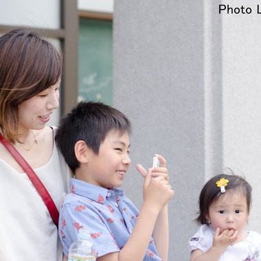 Photo Linkが出張撮影した「人物」の家族写真