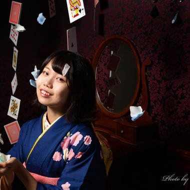 浅野真一が出張撮影した「成人式前撮り」の家族写真