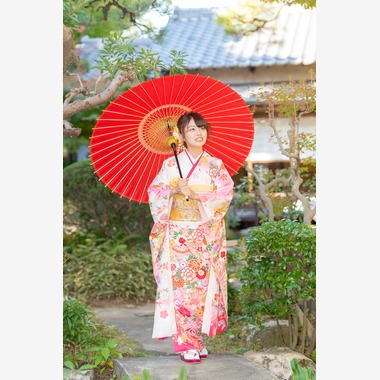 合同会社優希photoが出張撮影した「成人式」の家族写真