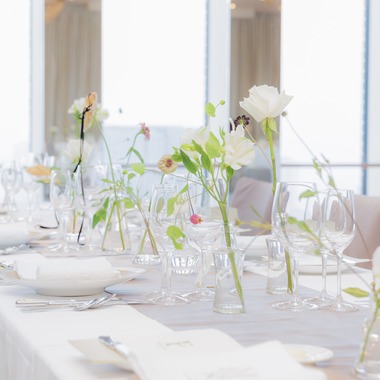 大阪フォトファクトリーが撮影した「披露宴会場装花」の写真