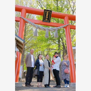 （株）建基が撮影した「お宮参り」の写真