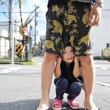 せおまさよが出張撮影した「キッズフォト」の家族写真