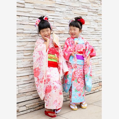 なかがわさとみが撮影した「双子ちゃん七五三＠千葉みなと」の写真