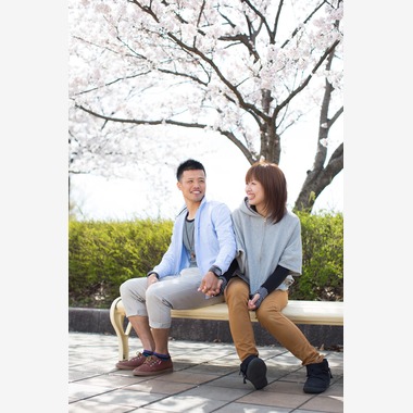 studio HATOYAが撮影した「エンゲージメントフォト」のウェディングフォト