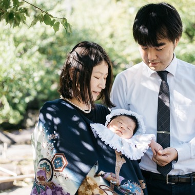 植村由理が撮影した「お宮参り　＠湯島天神」の写真