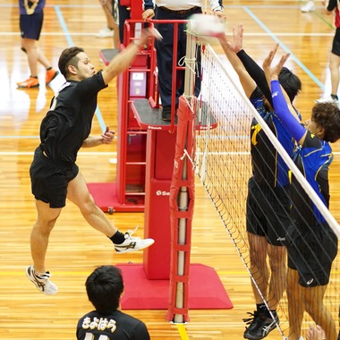 A2FT.jpフォトグラファーまつもとあきらが撮影した「BOOSTCUP全国大会 9人制バレー 2019年2月 大阪市」の写真