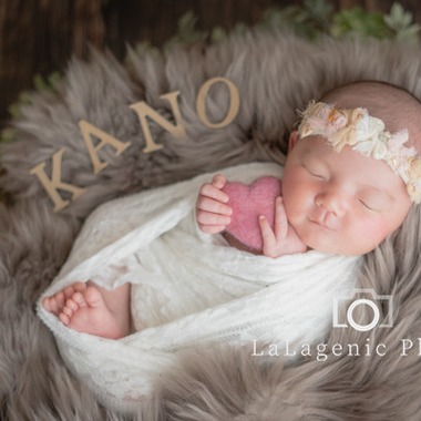 LaLagenic Photoが撮影した「ニューボーンフォト」の写真