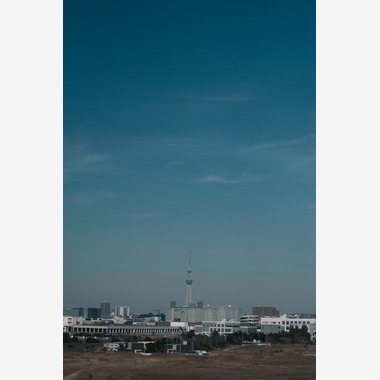 白石智啓が撮影した「荒川河口周辺の建築と風景」の写真