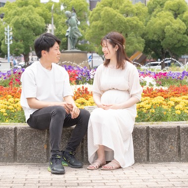 蓬台祐希が撮影した「マタニティフォト」の写真