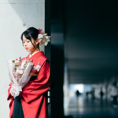 株式会社Ervaが撮影した「卒業写真（京都駅）」の写真