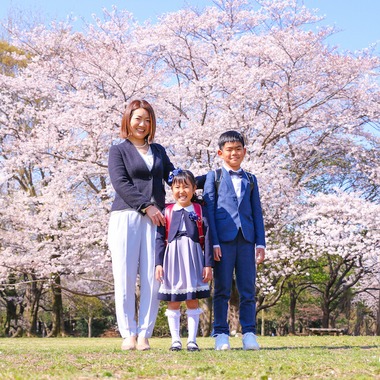 大森光太郎・K-PHOTOが出張撮影した「家族写真撮影」の家族写真